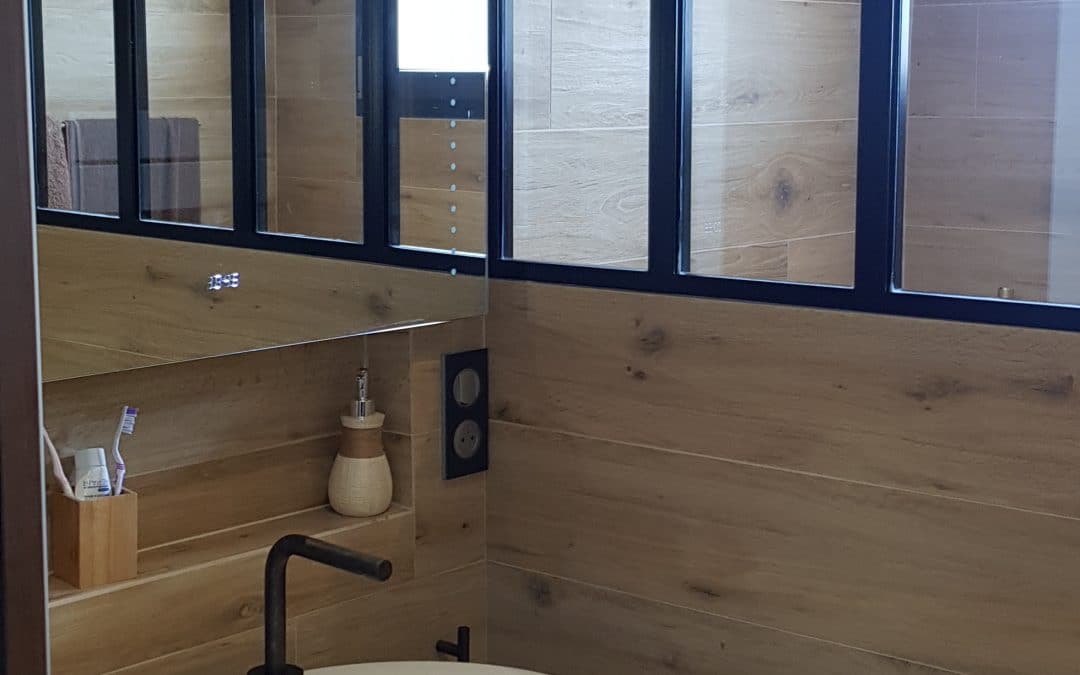 Rénovation d’une salle de bain à Saint Jean de Niost (01) – Printemps 2019