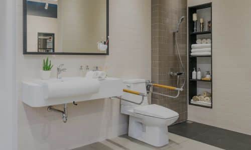 Aménagement salle de bains pour personne à mobilité réduite Aménagement salle de bains pour personne à mobilité réduite