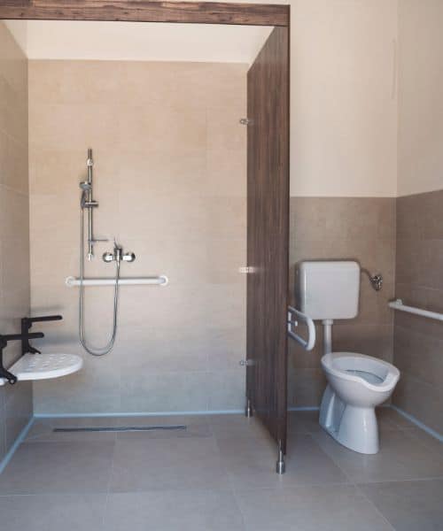 Salle de bains PMR Salle de bains PMR