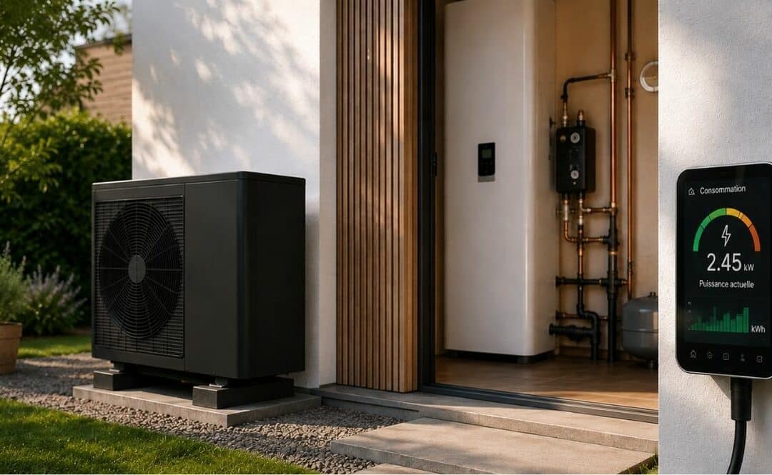 Quelle est la consommation électrique d’une pompe à chaleur air eau ?